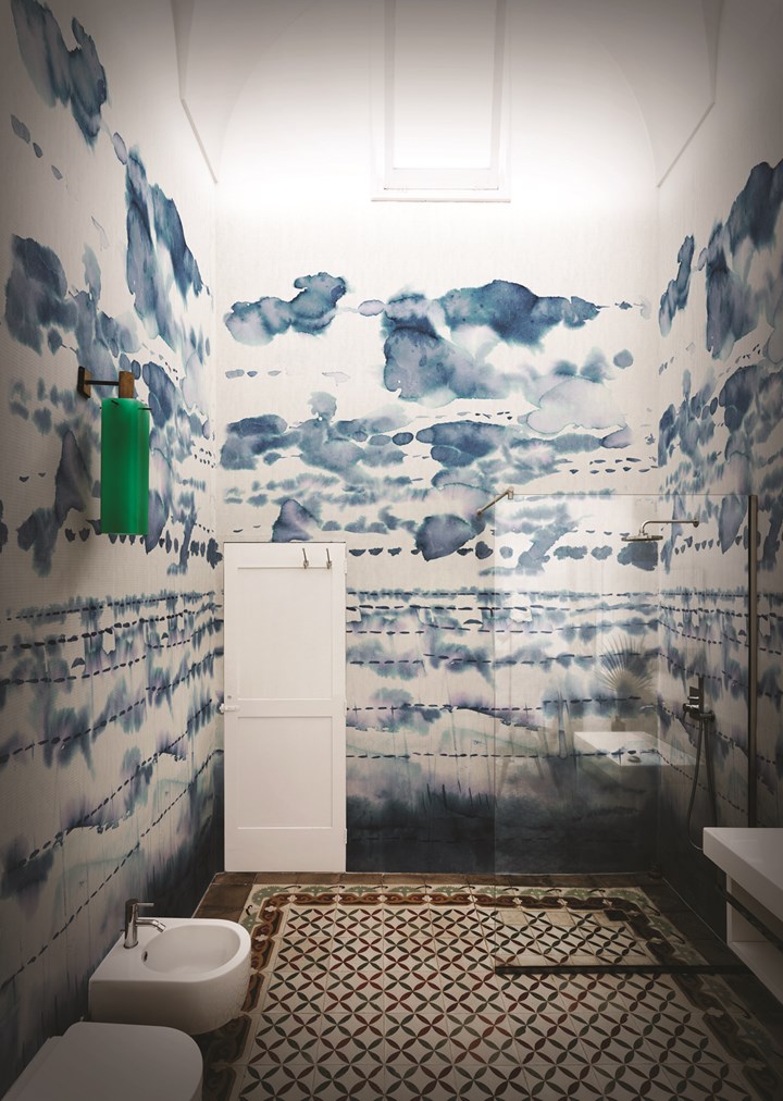Papel pintado para baños: las paredes lucen una nueva piel