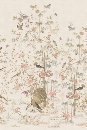 Chinoiserie Garden, Eggshell